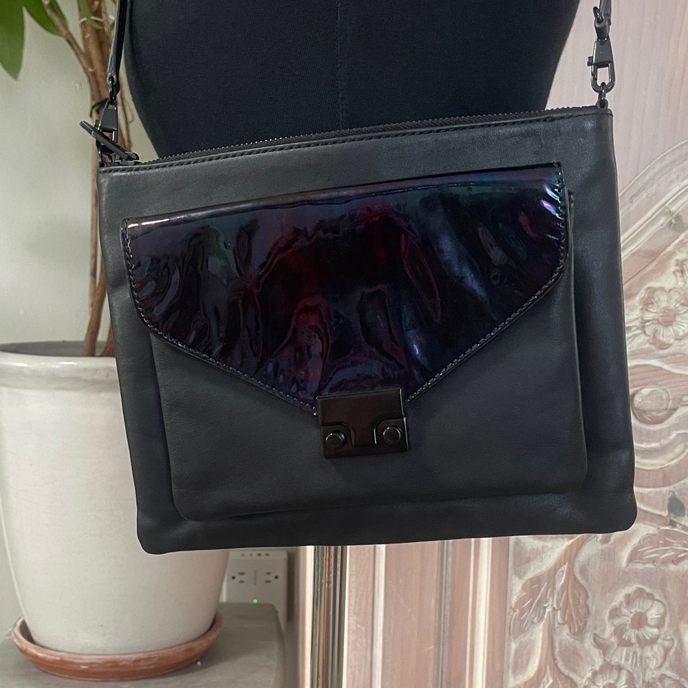 Loeffler Randall Double Clutch Cross Body Bag